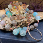 Starfire Moonflower Long Necklace