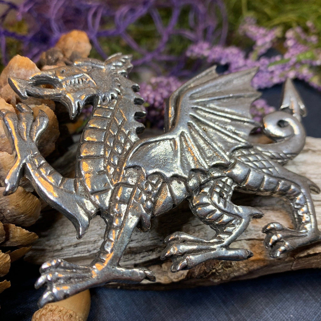 Gwynedd Welsh Dragon Brooch