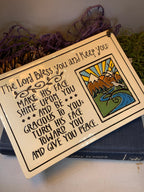 Lord Bless and Keep You Blessing Wall Art