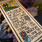 Serenity Prayer Blessing Wall Art