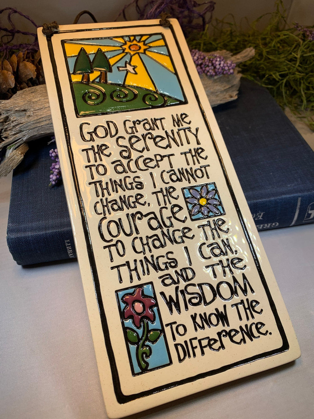 Serenity Prayer Blessing Wall Art