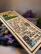 Serenity Prayer Blessing Wall Art