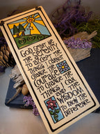 Serenity Prayer Blessing Wall Art