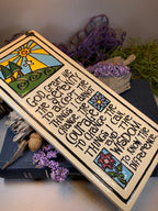 Serenity Prayer Blessing Wall Art