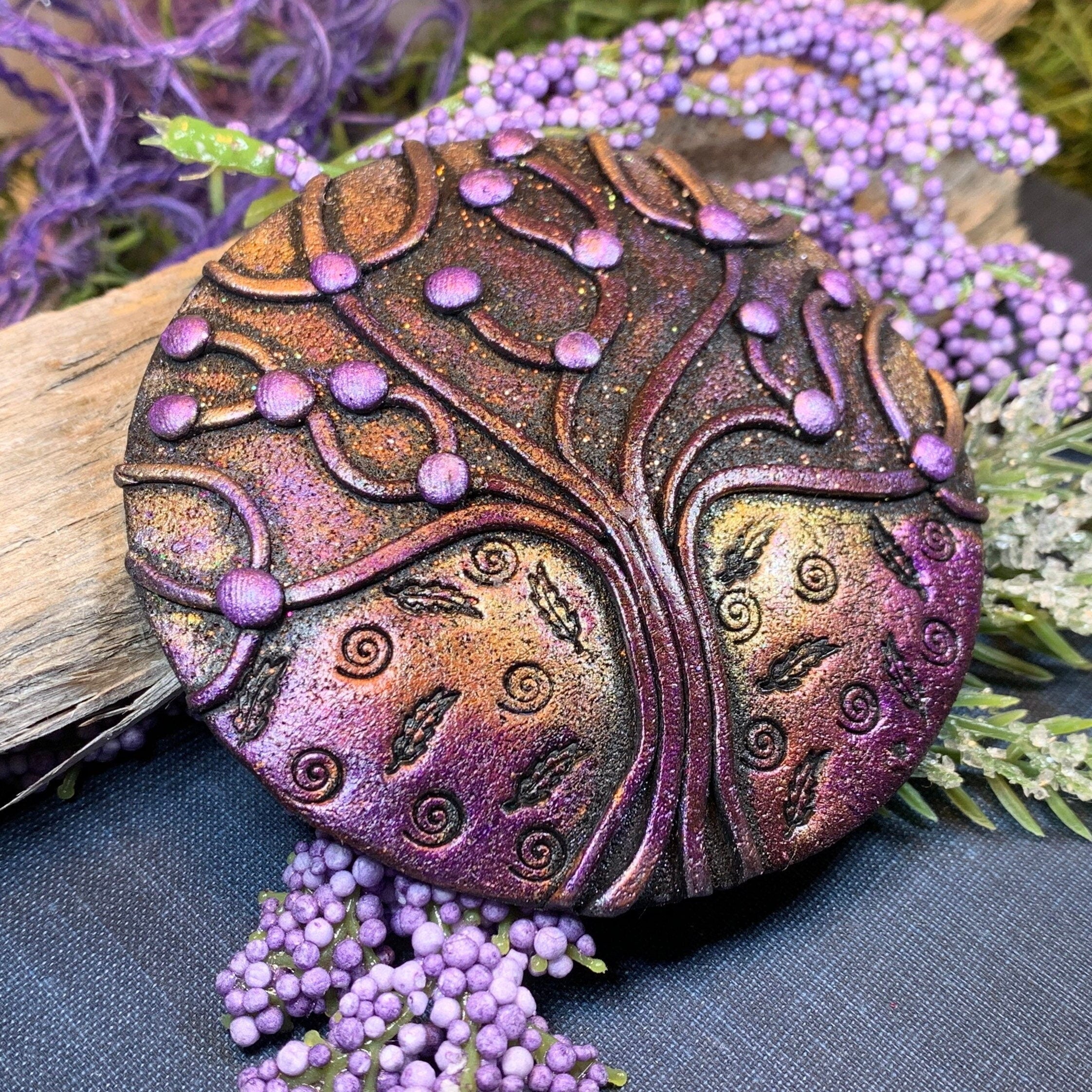 Rawan Tree of Life Brooch
