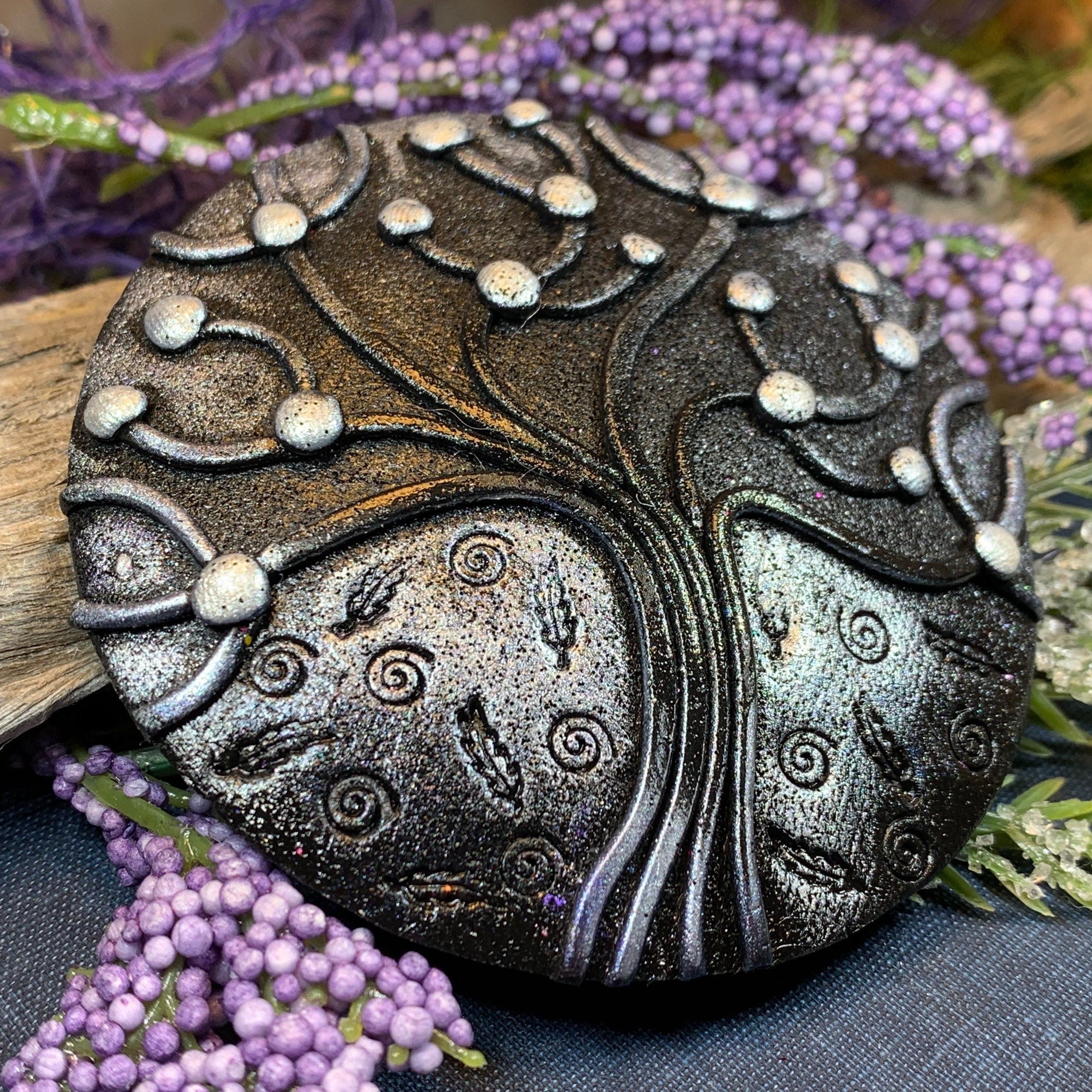 Rawan Tree of Life Brooch