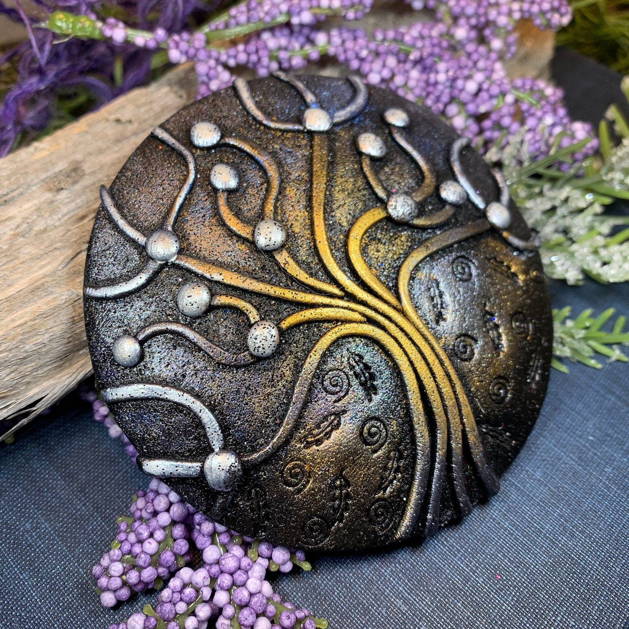 Rawan Tree of Life Brooch