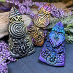 Whimsical Viking Warrior Brooch