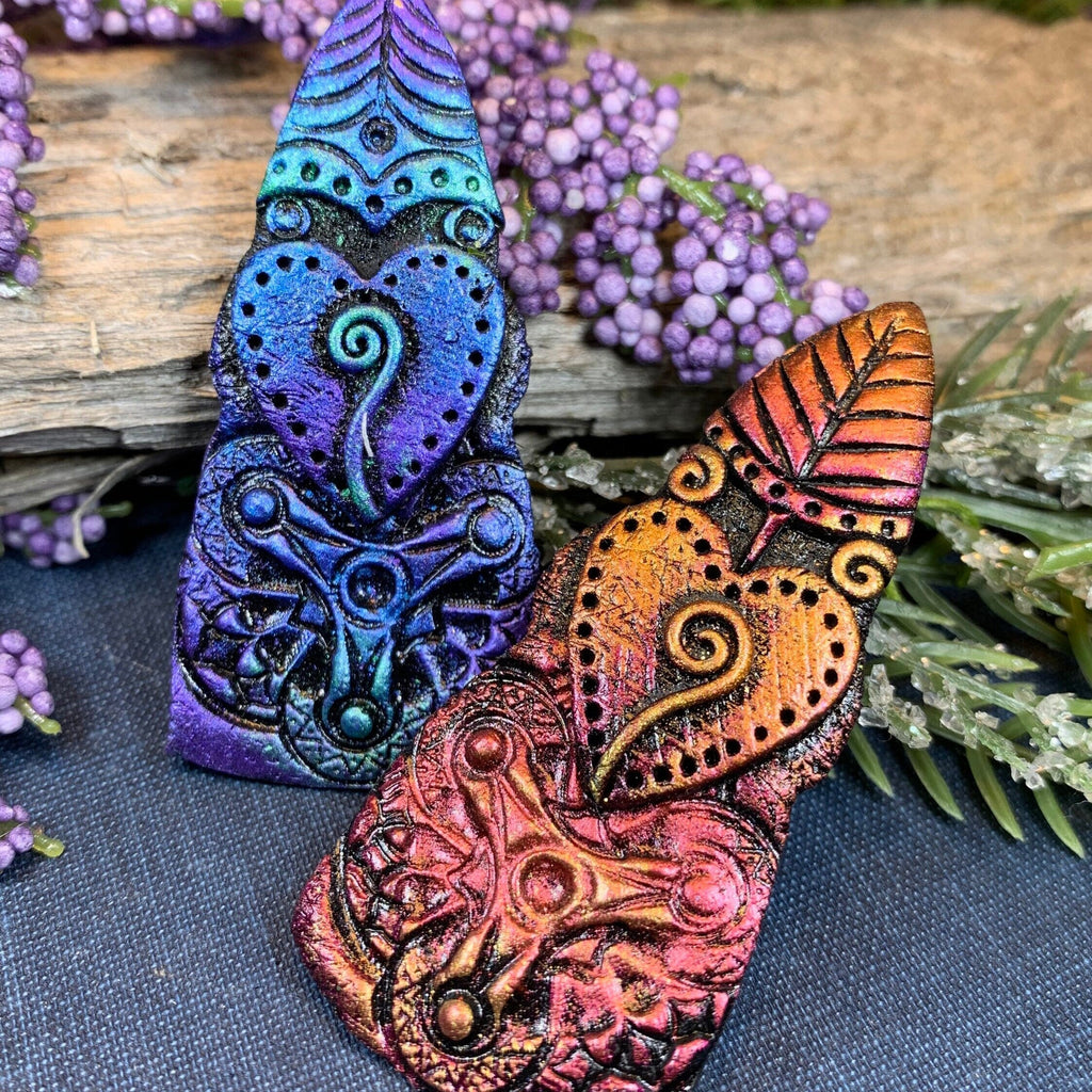 Whimsical Viking Warrior Brooch