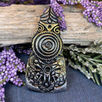 Whimsical Viking Warrior Brooch