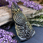 Whimsical Viking Warrior Brooch