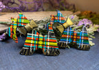 Tartan Dog Scottish Brooch
