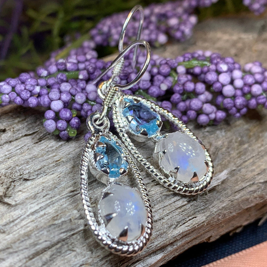 Diana Moonstone Earrings