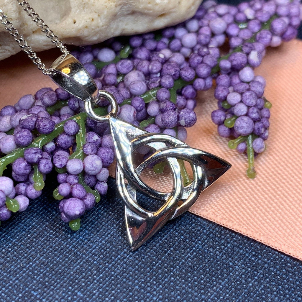 Elaine Trinity Knot Necklace