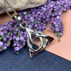 Elaine Trinity Knot Necklace