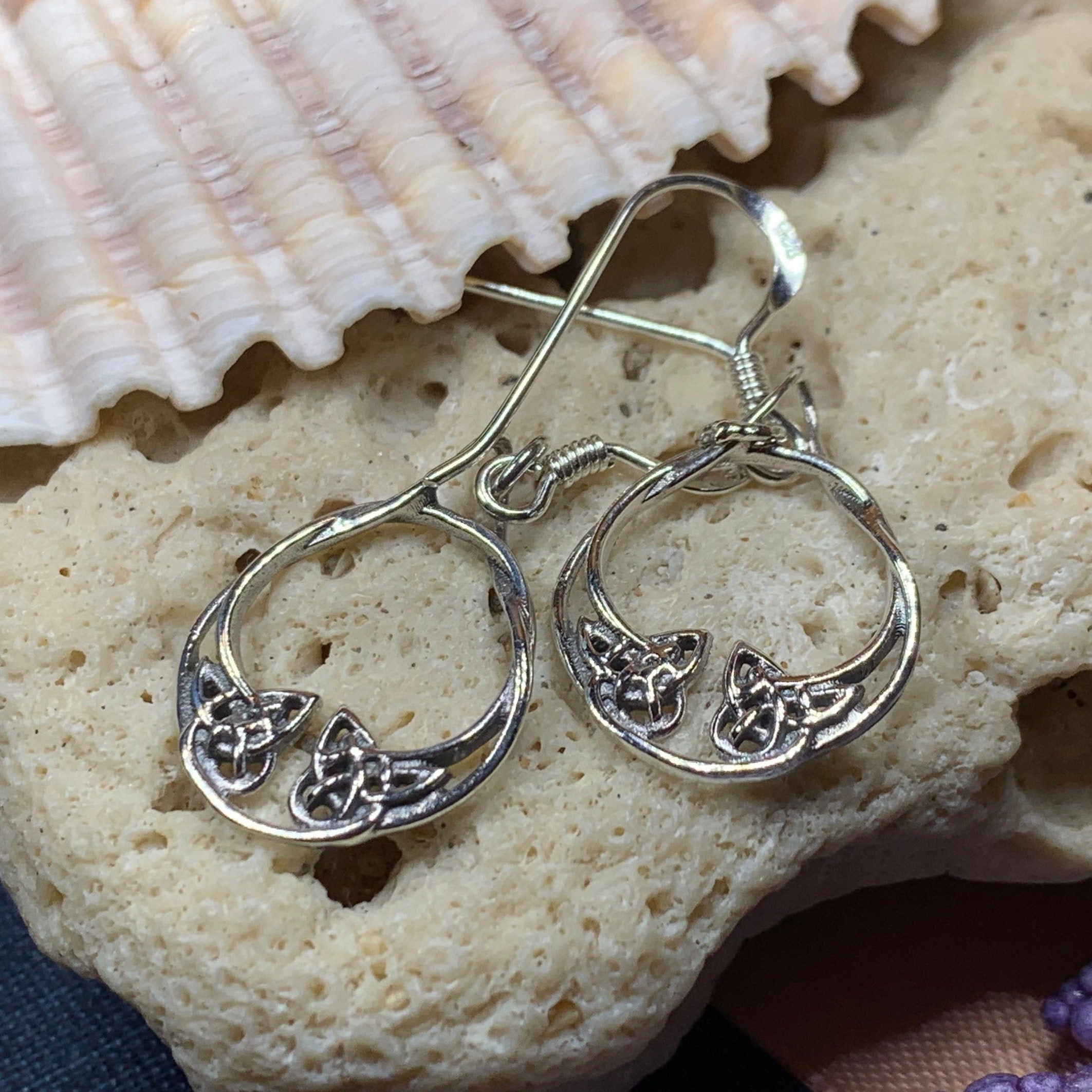Venetia Celtic Knot Earrings