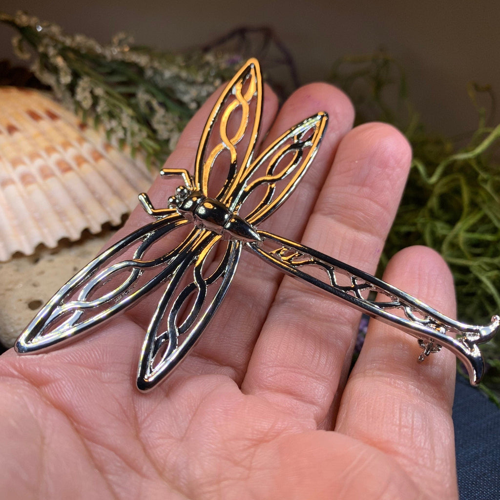 Celtic Dragonfly Brooch