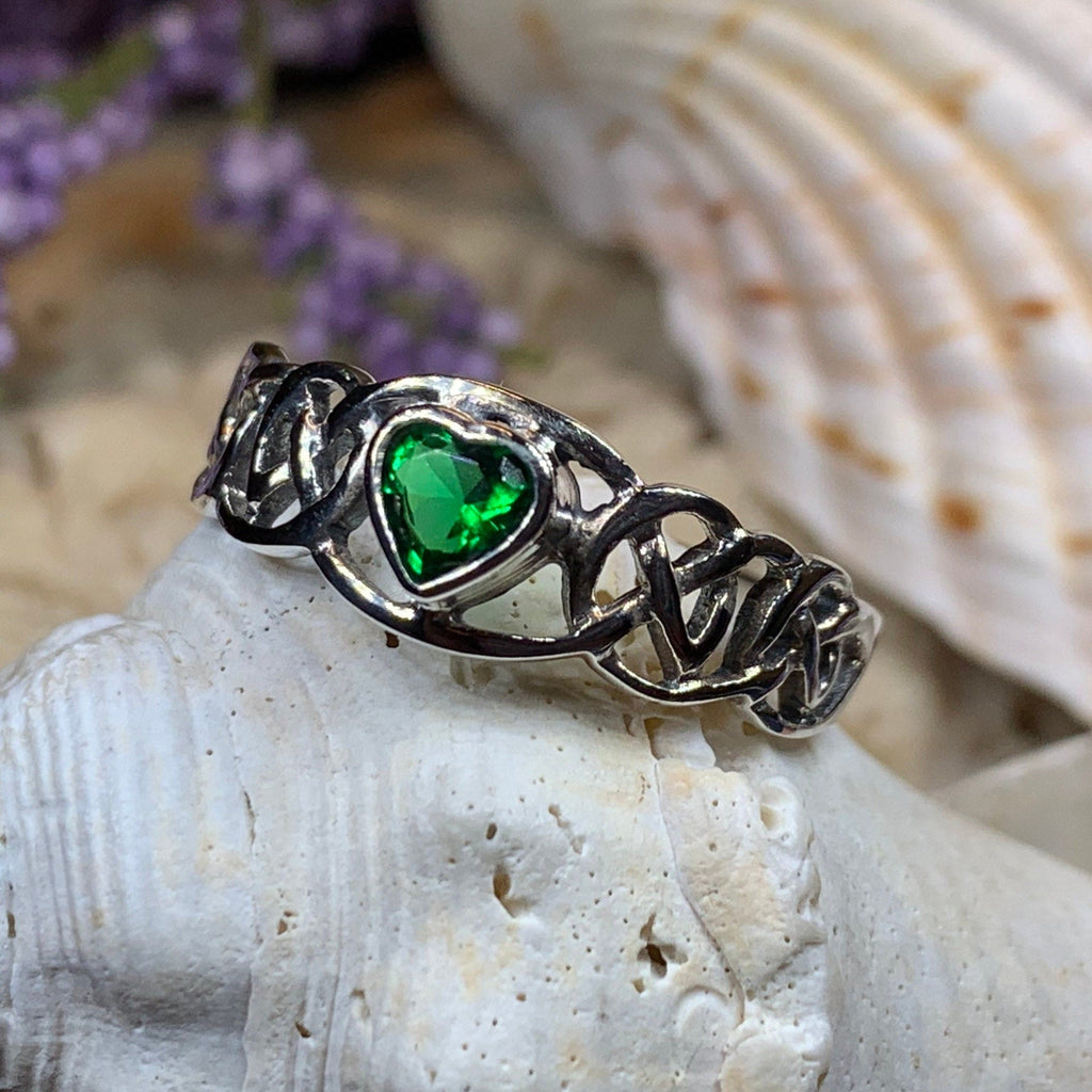 Amore Celtic Heart Ring