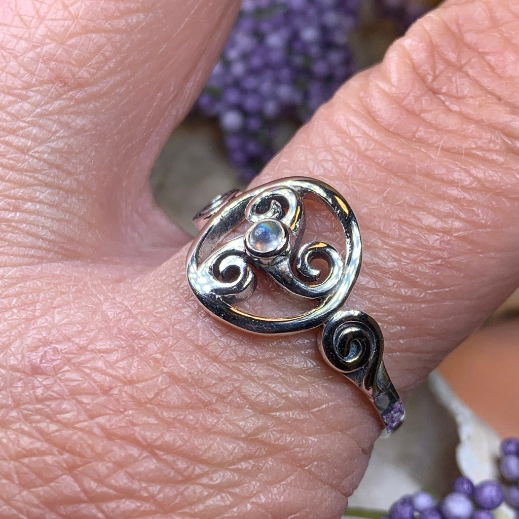 Amrita Celtic Spiral Ring