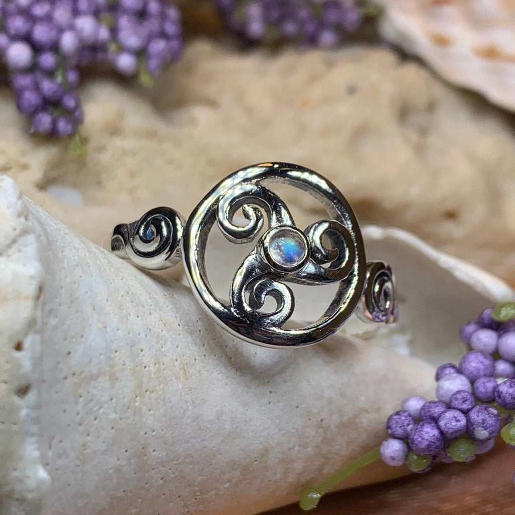 Amrita Celtic Spiral Ring