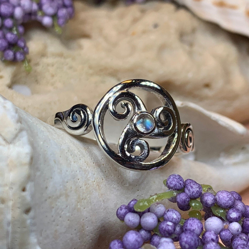 Amrita Celtic Spiral Ring