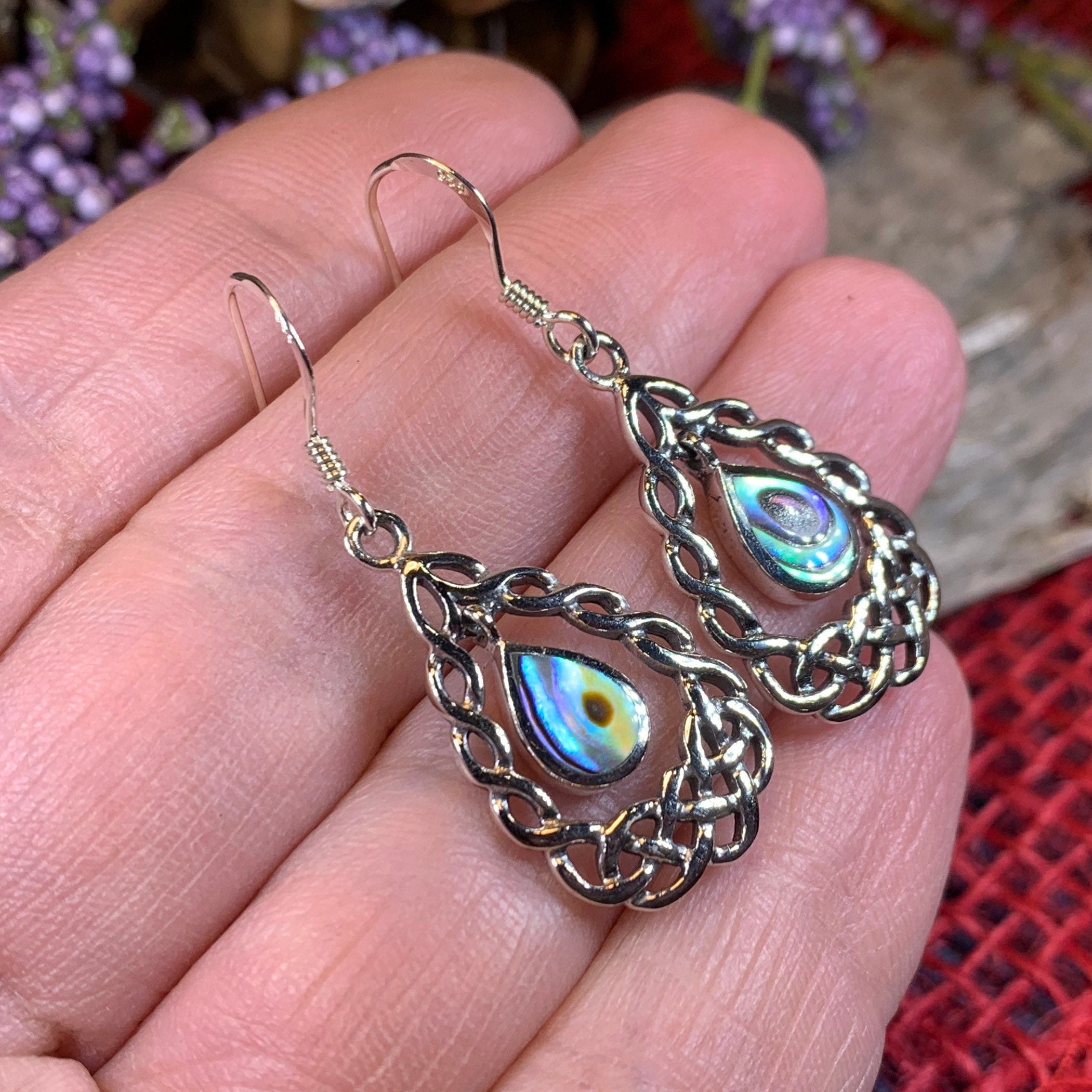 Lucretia Celtic Knot Earrings