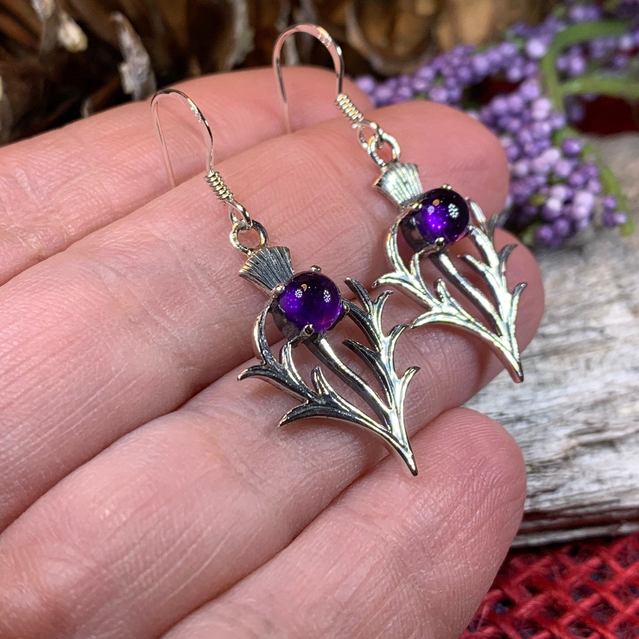 Raeburn Thistle Earrings