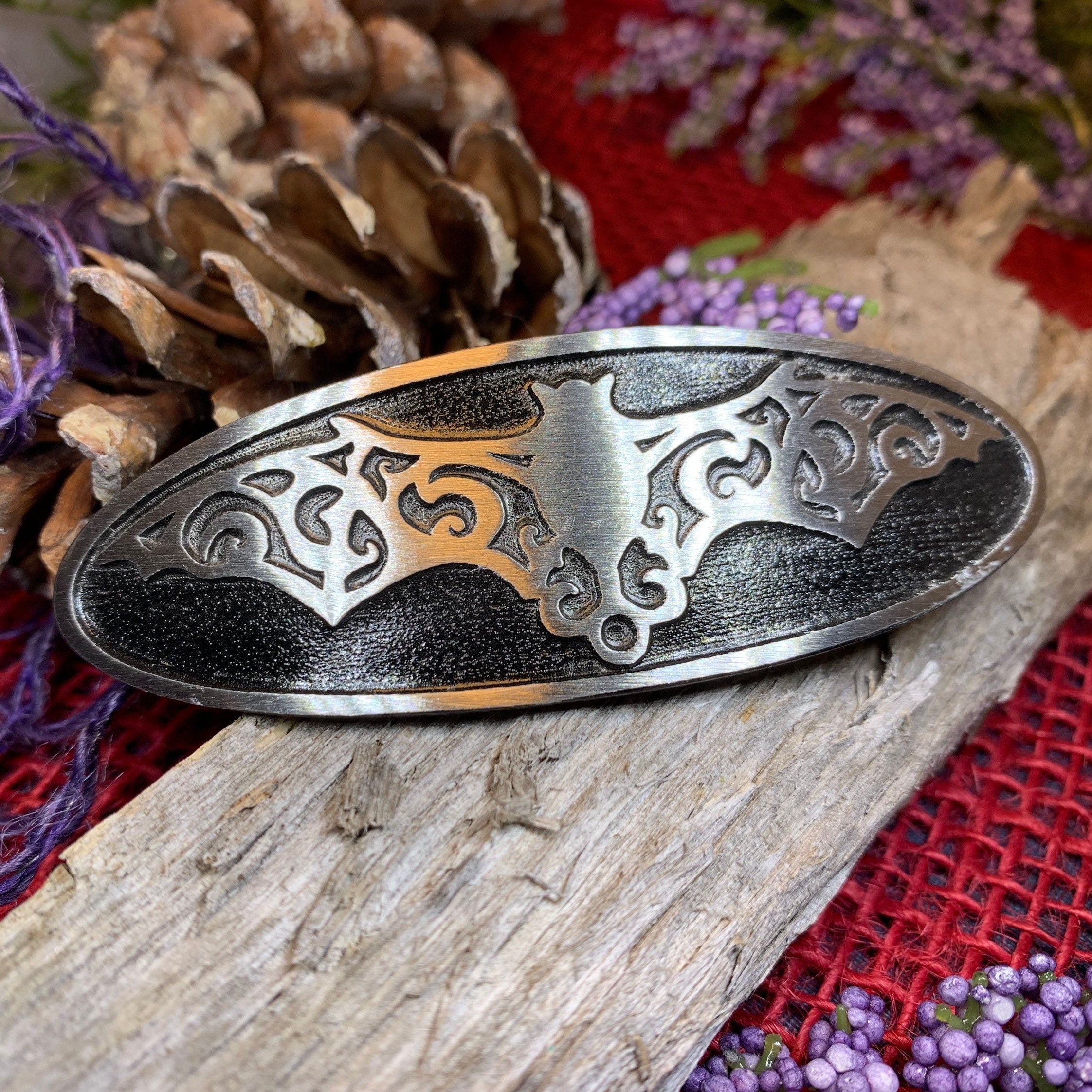 Gothic Bat Hair Clip