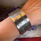 Opus Pewter Music Bracelet