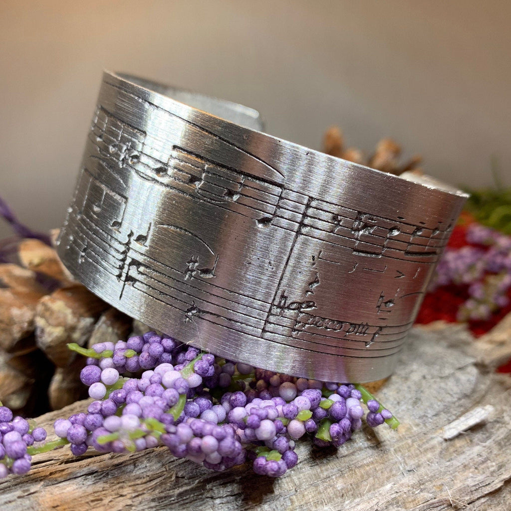 Opus Pewter Music Bracelet