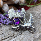 Cairn Ross Scottish Thistle Brooch