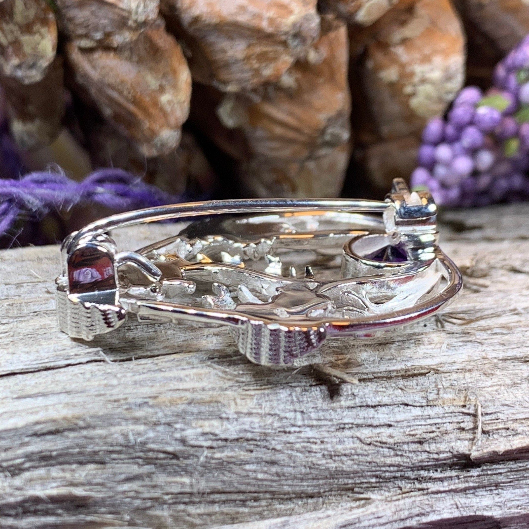 Cairn Baird Scottish Thistle Brooch