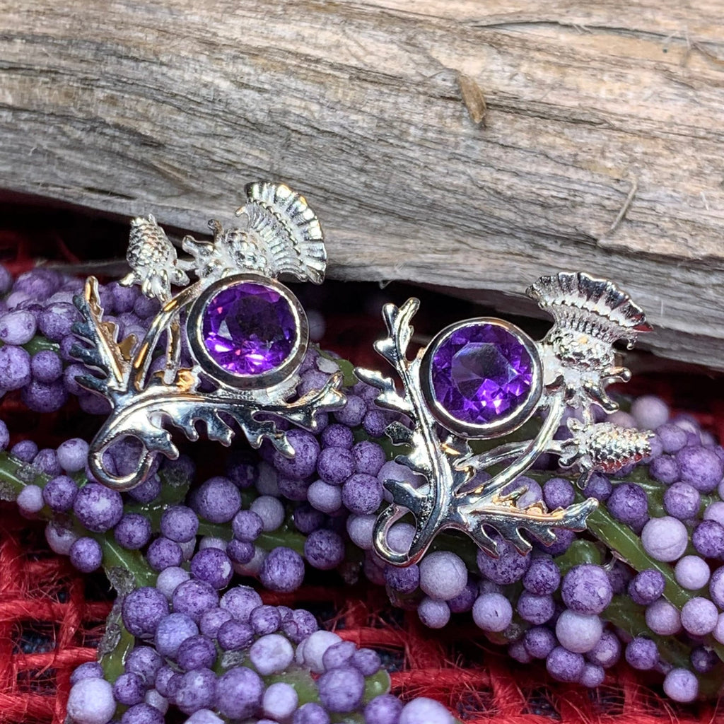 Cairn Ross Thistle Earrings