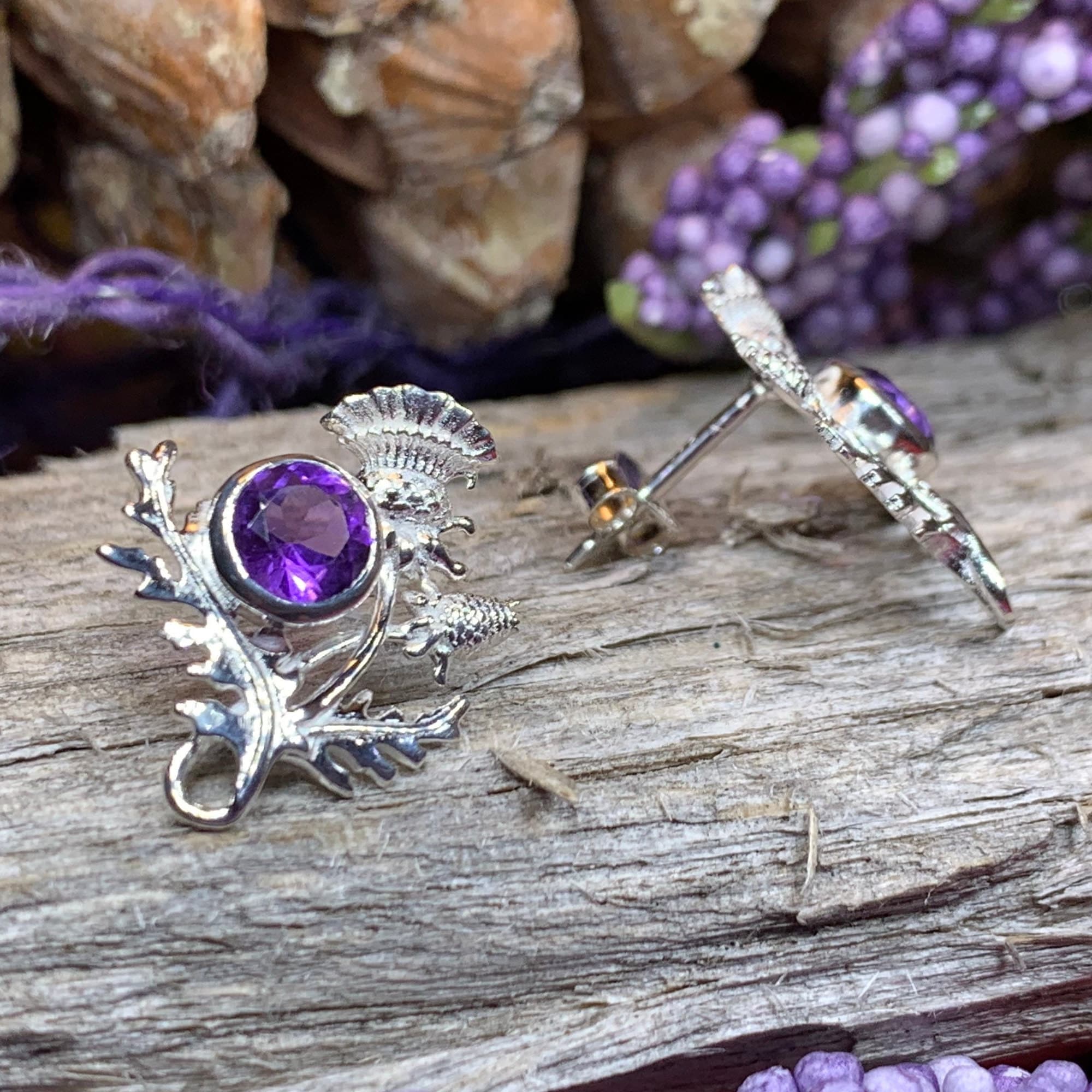 Cairn Ross Thistle Earrings