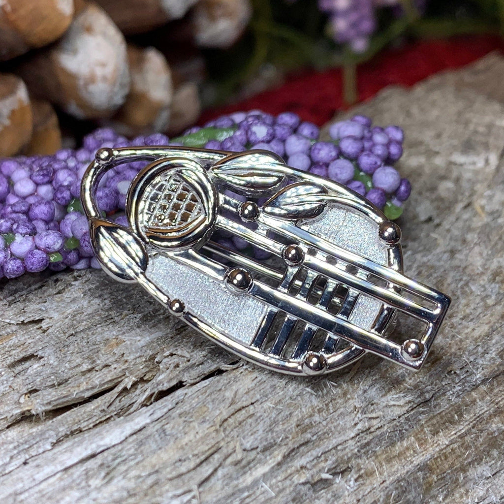 Cairn Floral Mackintosh Brooch