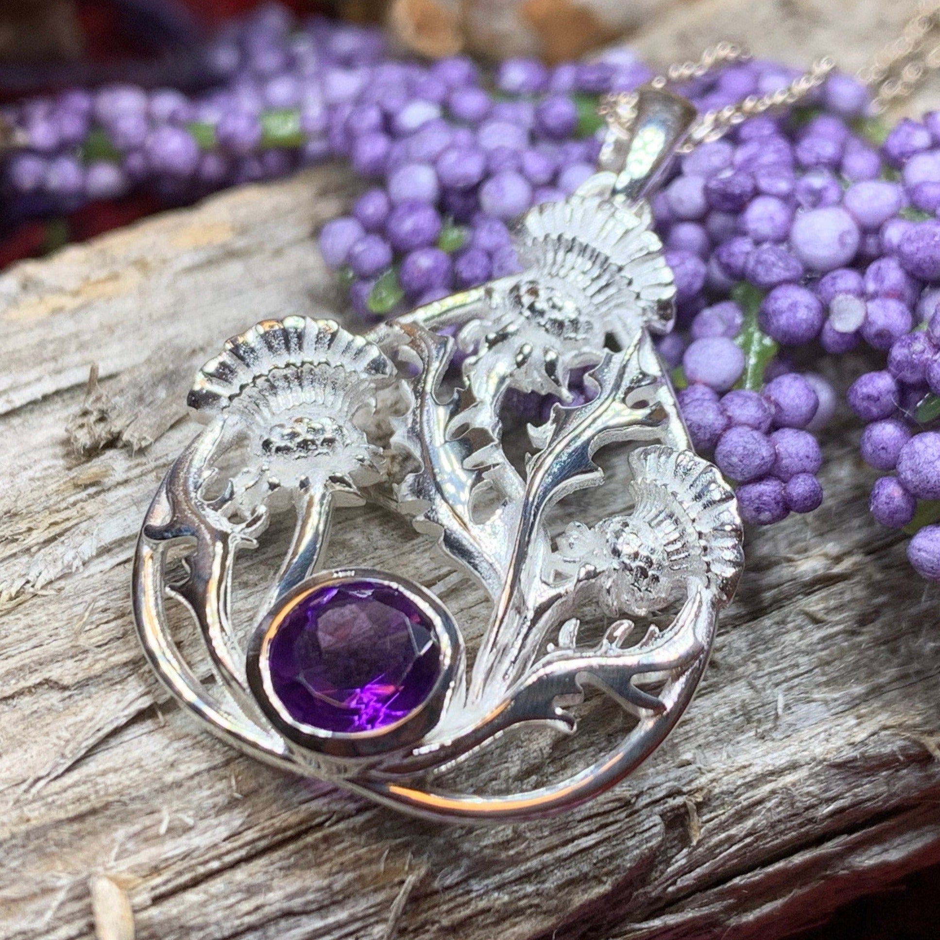 Cairn Baird Thistle Necklace