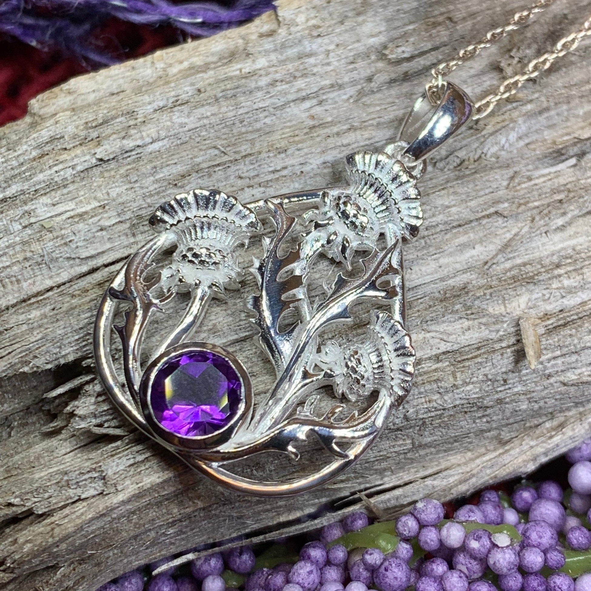 Cairn Baird Thistle Necklace