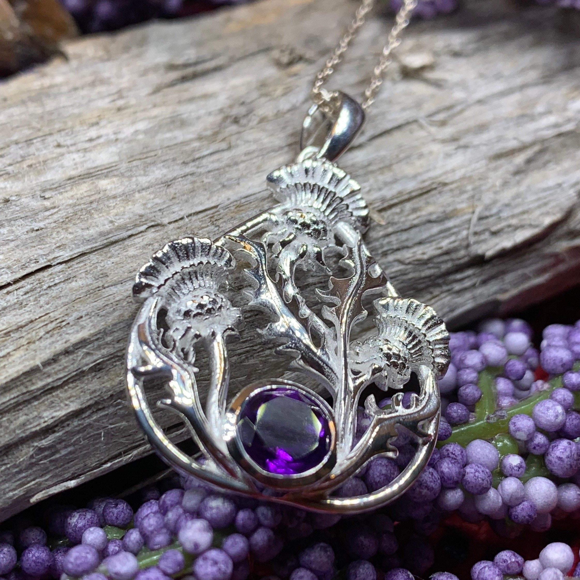 Cairn Baird Thistle Necklace