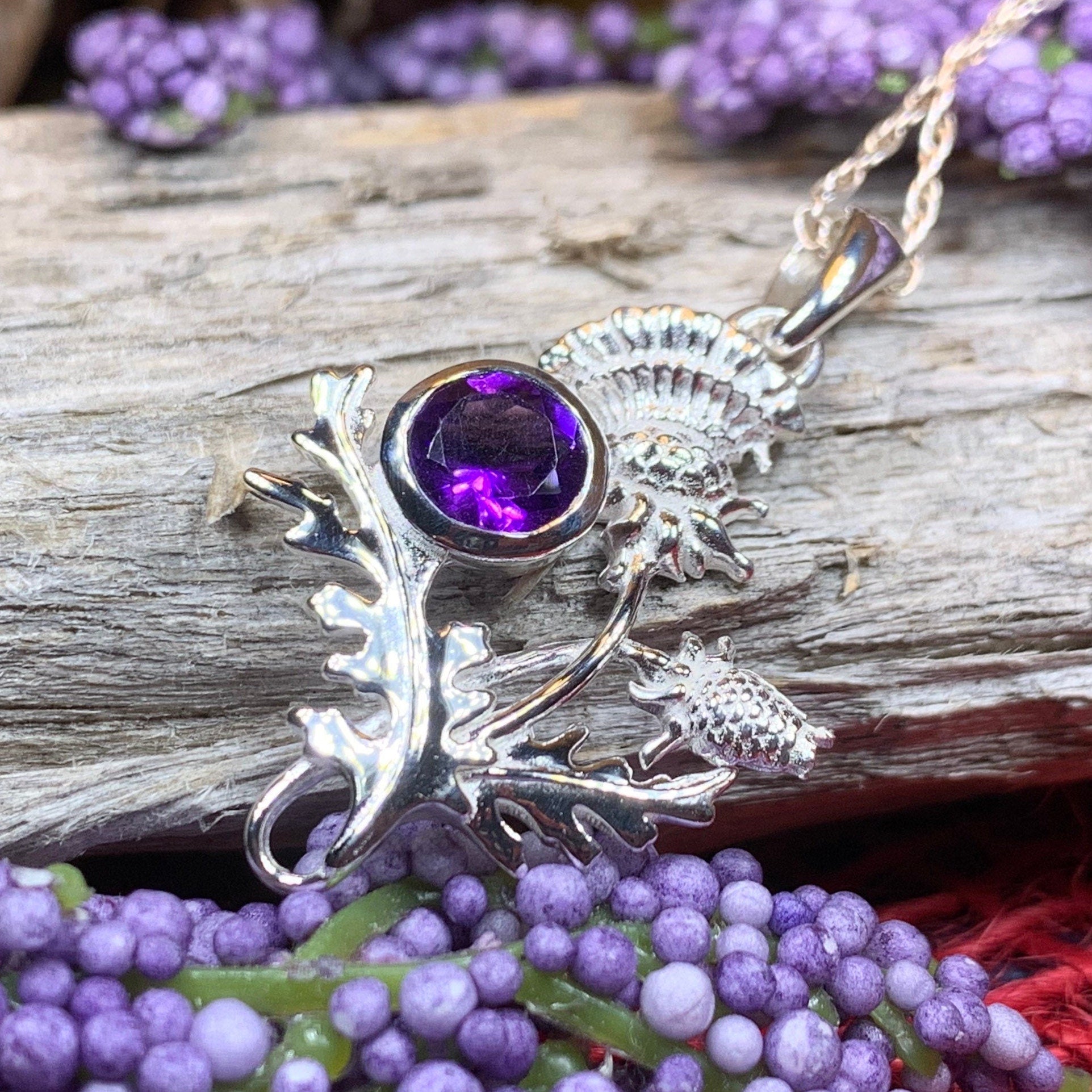 Cairn Ross Thistle Necklace