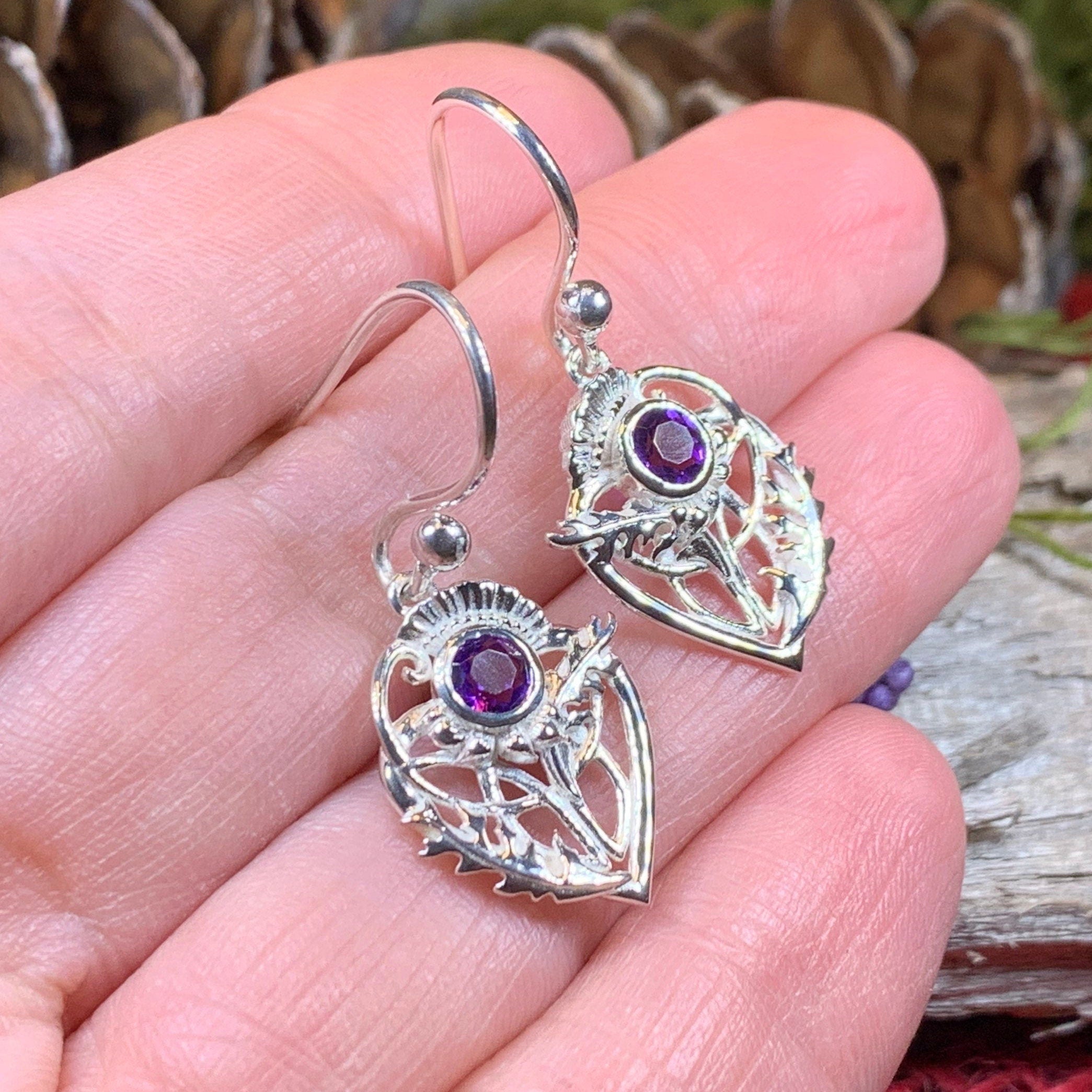 Cairn Sabie Thistle Earrings