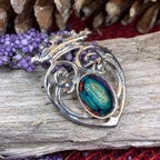 Heathergems Luckenbooth Brooch