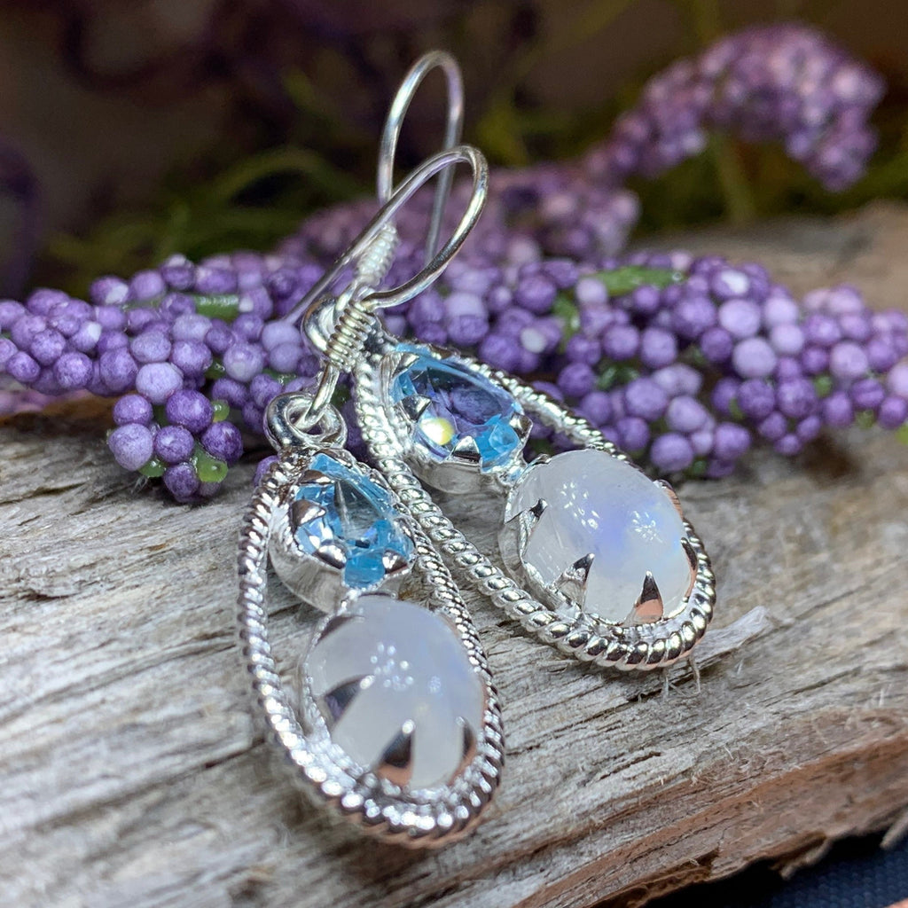 Diana Moonstone Earrings