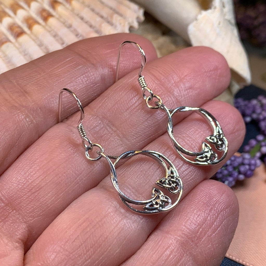 Venetia Celtic Knot Earrings