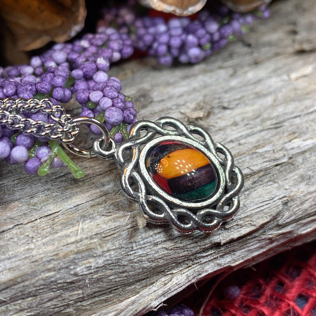 Margie Celtic Heathergems Necklace