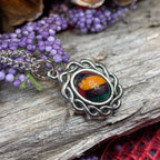 Margie Celtic Heathergems Necklace