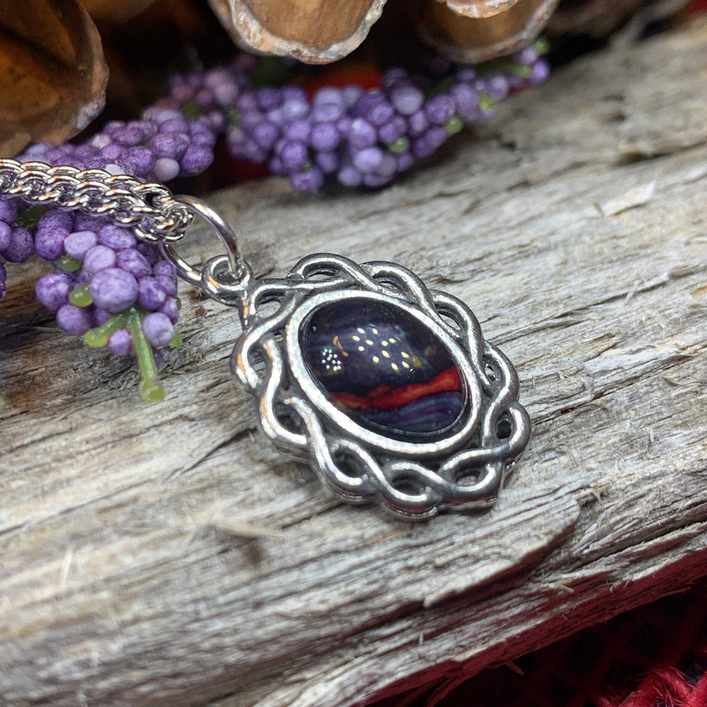 Margie Celtic Heathergems Necklace