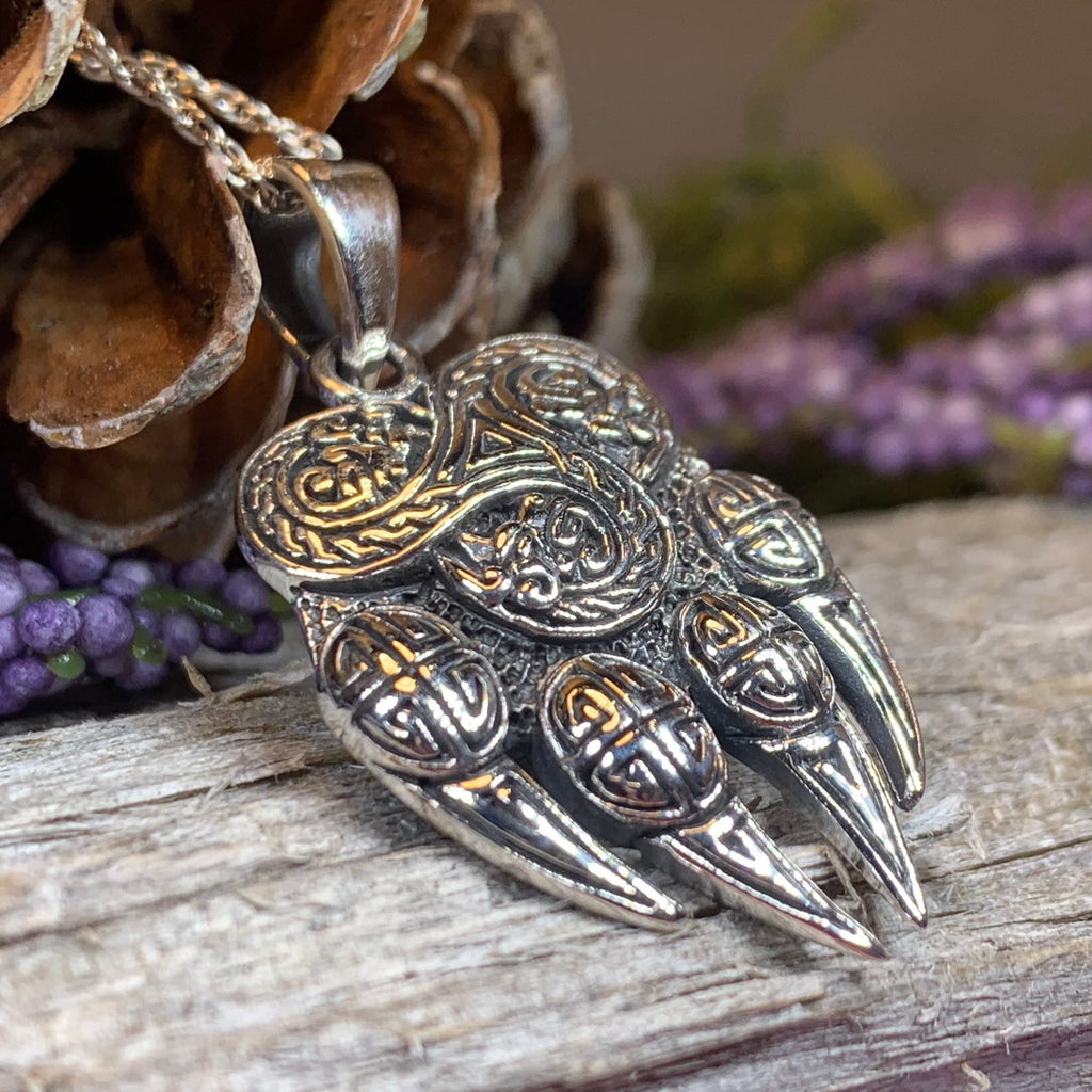 Mathan Celtic Bear Claw Necklace