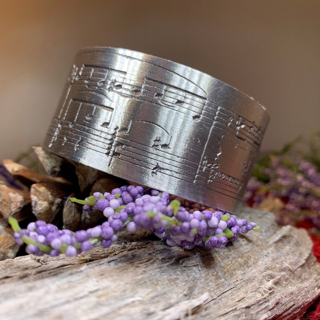 Opus Pewter Music Bracelet