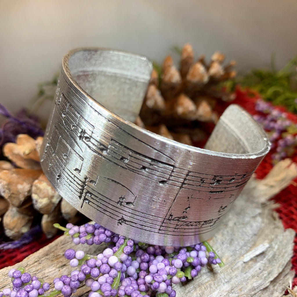 Opus Pewter Music Bracelet