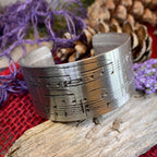 Opus Pewter Music Bracelet